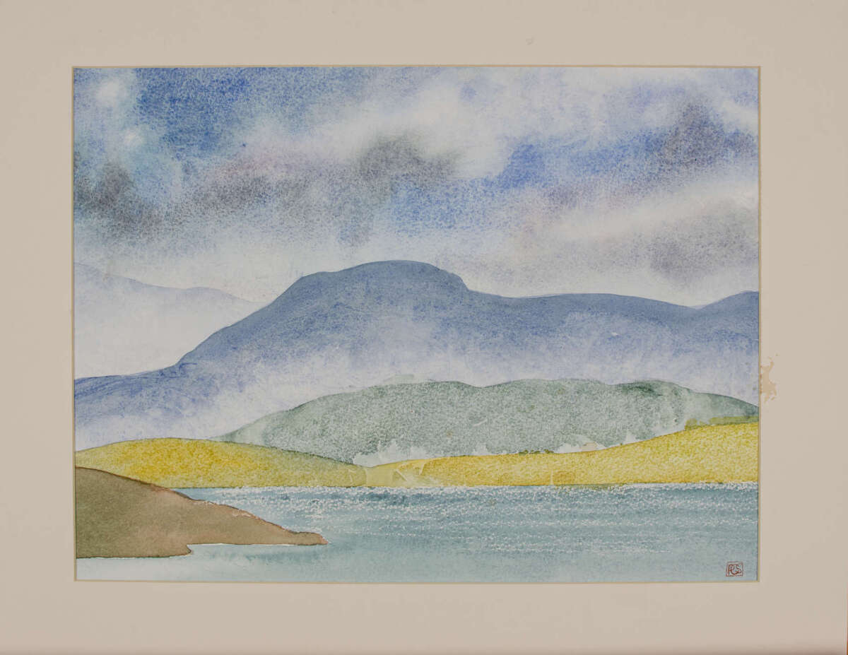 Full painting in mount