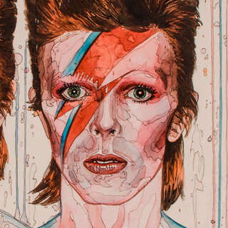 Right face detail